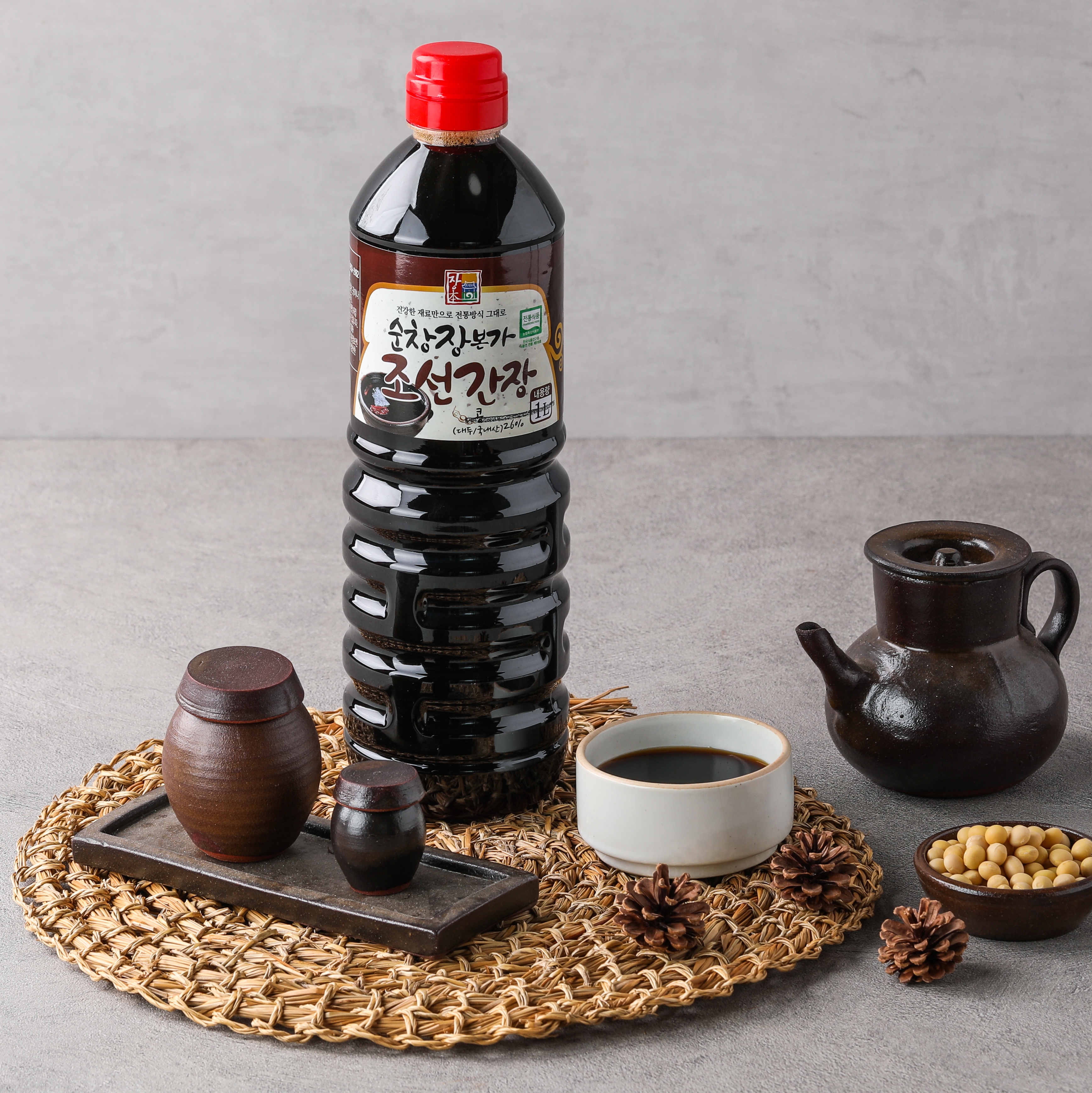 [순창장본가] 조선간장 1L, 1.8L